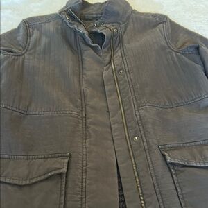 Prana Women’s Dark Grey Fleece-Lined Jacket -excellent condition.